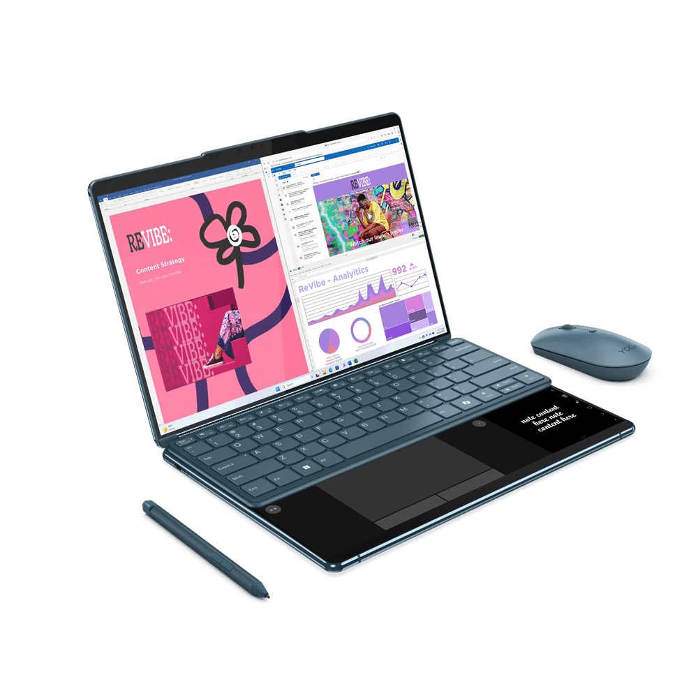 Notebook Lenovo YG Book9 13T 2.8K U7 155U 16 1T UMA W11H Cod Produs: 83FF002NRM [1]