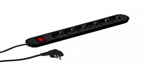 Prize si prelungitoare - PREL  BACHMANN SMART 6xCEE7/3 PC,NEGRU Cod Produs: BM-381.151K