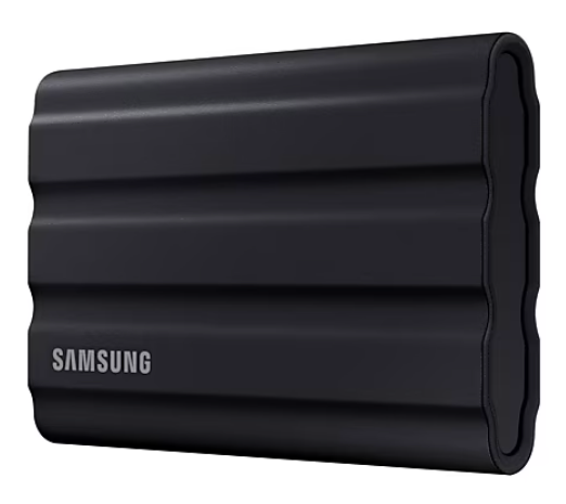 SSD. Externe Samsung MU-PE4T0S/EU- 4TB - Portable  T7 Shield USB 3.2, Black Cod Produs: MU-PE4T0S/EU [2]