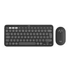 Tastaturi - KEYBOARD +MOUSE COMBO PEBBLE 2/GRAPHITE 920-012239 LOGITECH Cod Produs: 920-012239