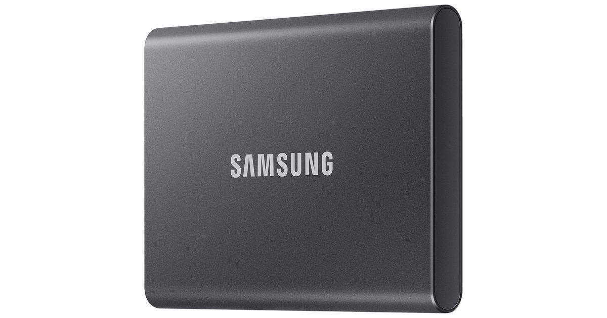 SSD-uri externe si accesorii - SAMSUNG Portable SSD T7 4TB extern USB 3.2 Gen 2 titan grey Cod Produs: MU-PC4T0T/WW
