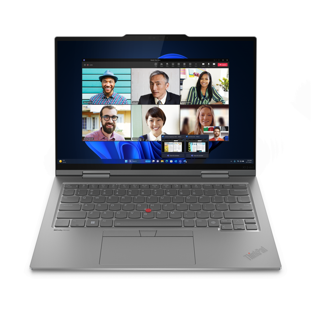 Notebook LENOVO ThinkPad X1 2-in-1 G9 Intel Core Ultra 7 155U 14inch 2.8K OLED MT 32GB LP5X 1TB SSD M.2 UMA Wi-Fi 6E + BT FPR W11P 3Y Premier Cod Produs: 21KE003HRI [2]
