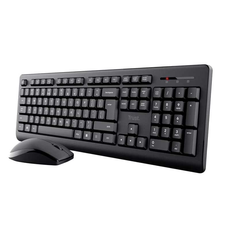Tastaturi - Kit Trust Primo  mouse+tastatura, negru Cod Produs: TR-25347