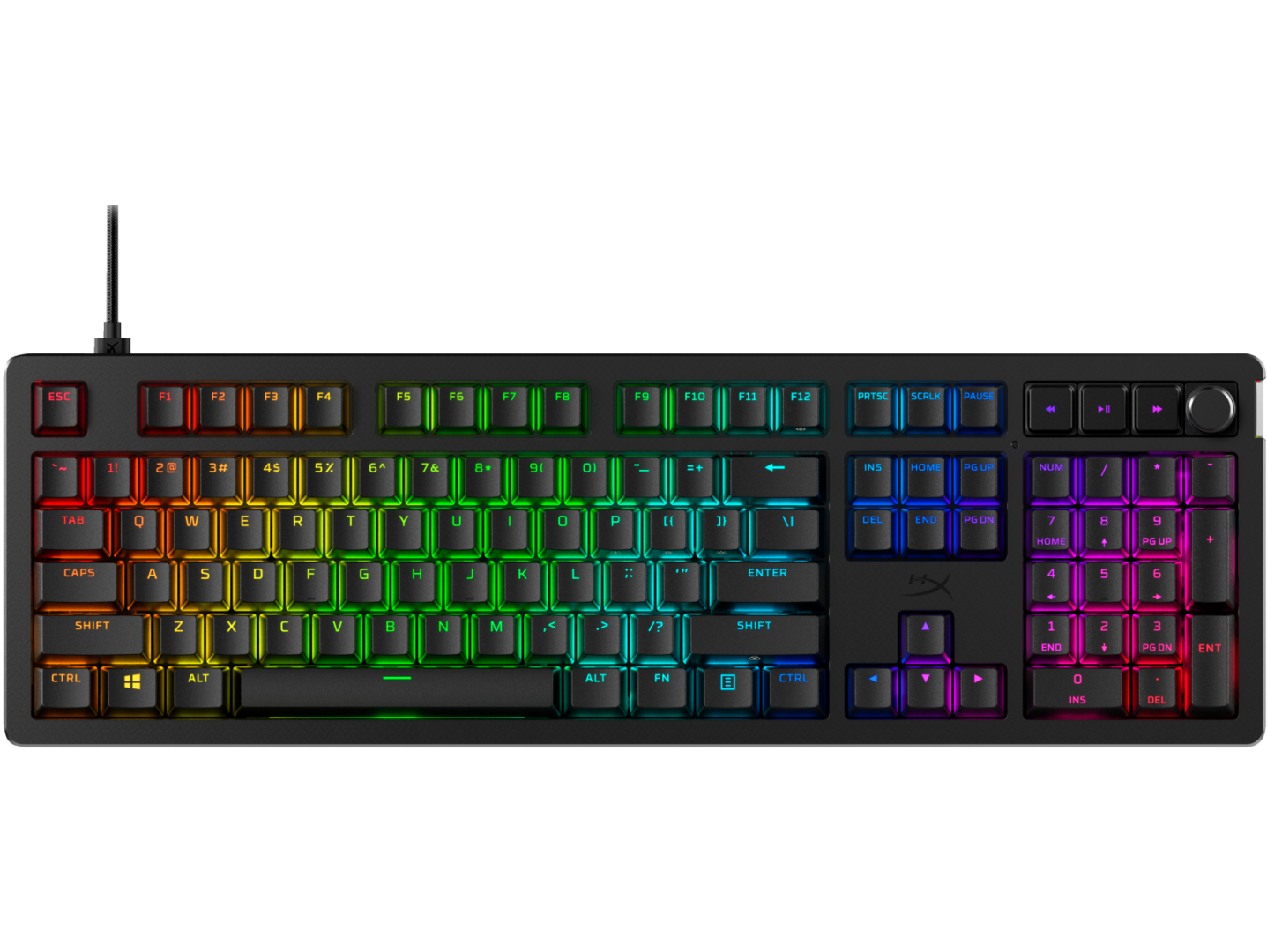 Tastaturi - Tastatura HyperX Alloy Rise, layout US Cod Produs: 7G7A3AA#ABA