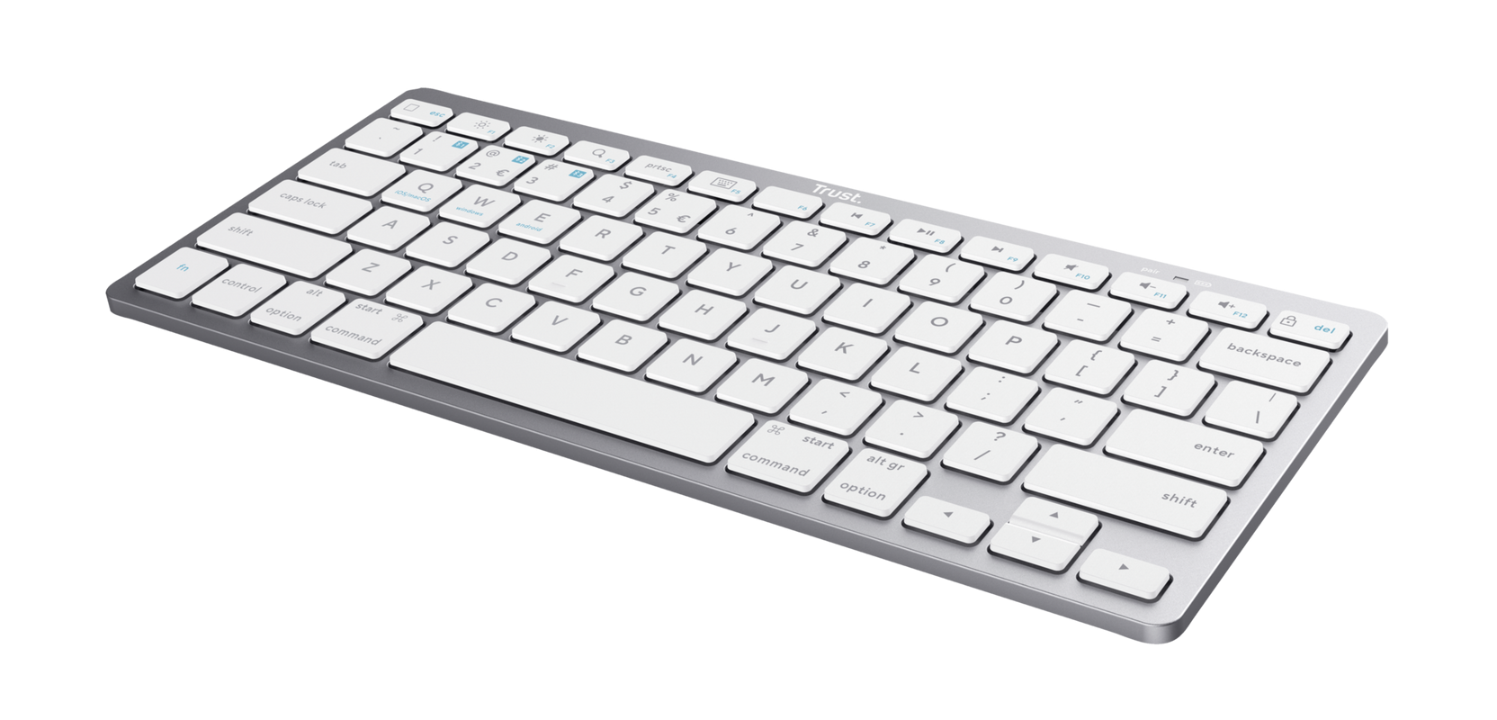 Tastatura Trust Wireless, alb Cod Produs: TR-24651 [1]