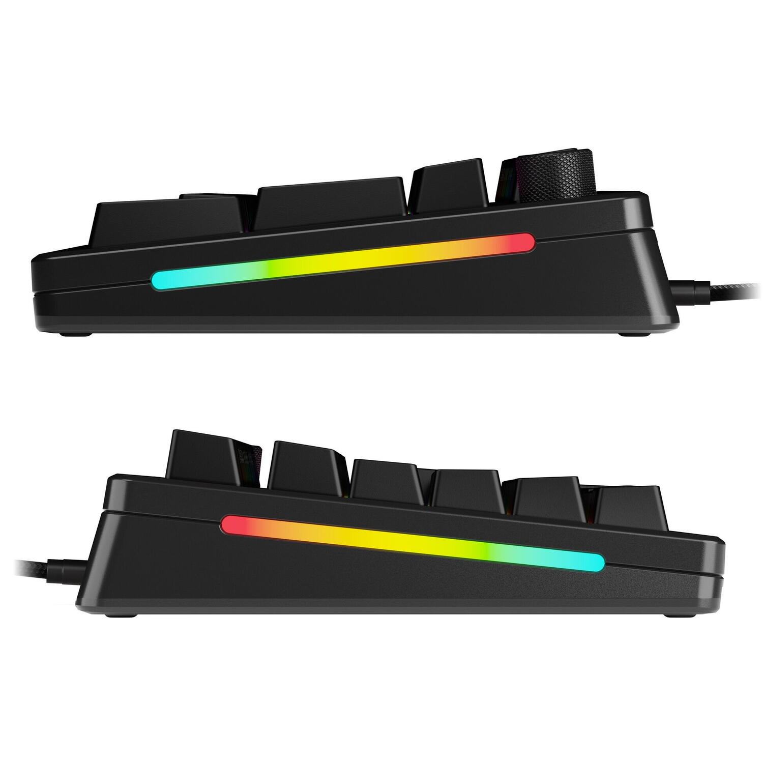 Glorious Tastatura mecanica GMMK 3 PRO 100% Prebuilt, USB-C, Fox Switches, US layout, 104 taste, Negru Cod Produs: GLO-KB-GMMK3-PRO-100-PB-FOX-W-BLK-US [2]