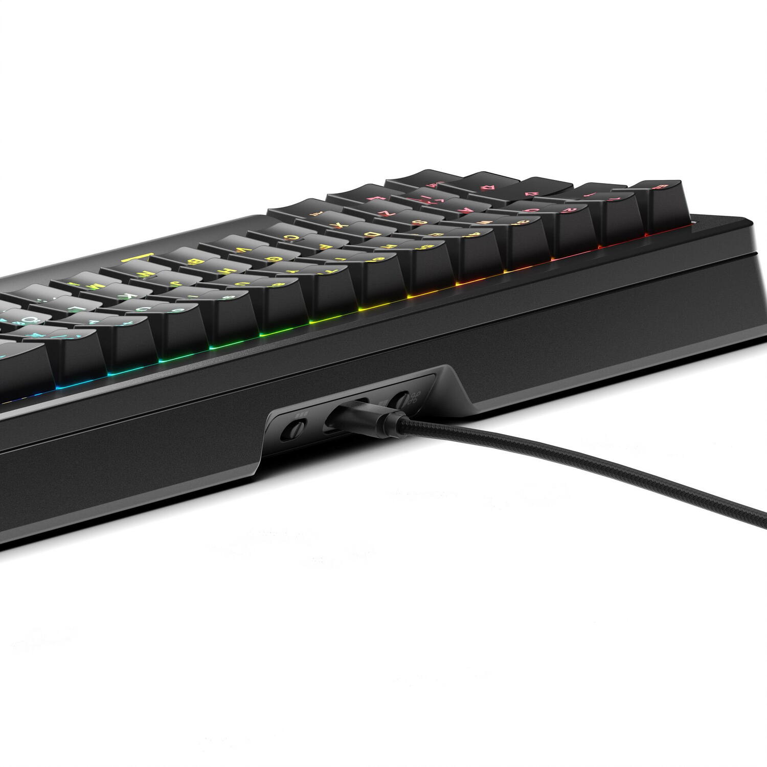 Glorious Tastatura mecanica GMMK 3 PRO 65% Prebuilt, USB-C, Fox Switches, US layout, 66 taste, Negru Cod Produs: GLO-KB-GMMK3-PRO-65-PB-FOX-W-BLK-US [3]