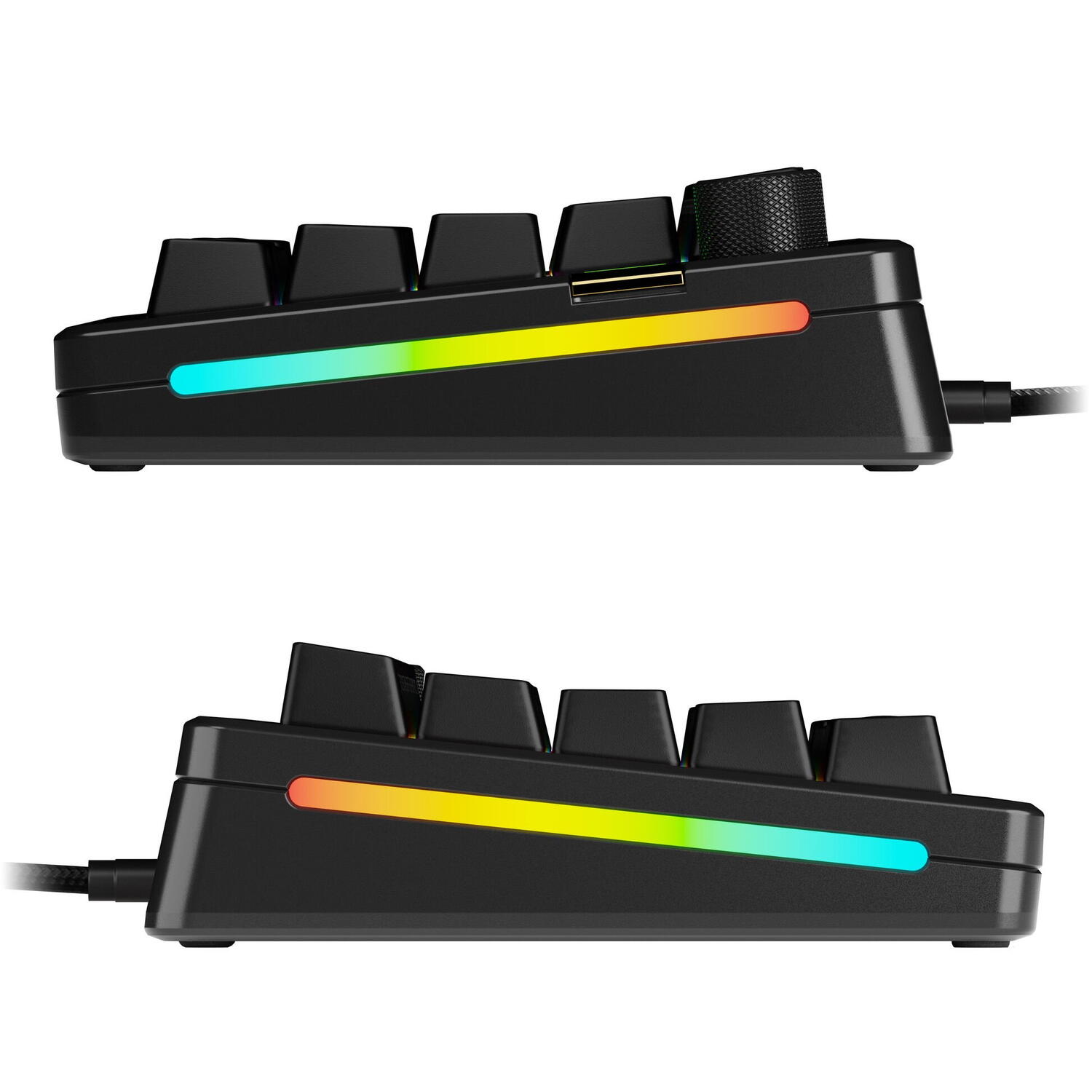 Glorious Tastatura mecanica GMMK 3 PRO HE 65% Prebuilt, USB-C, Fox HE Switches, US layout, 66 taste, Negru Cod Produs: GLO-KB-GMMK3-PRO-65-PB-HE-W-BLK-US [2]