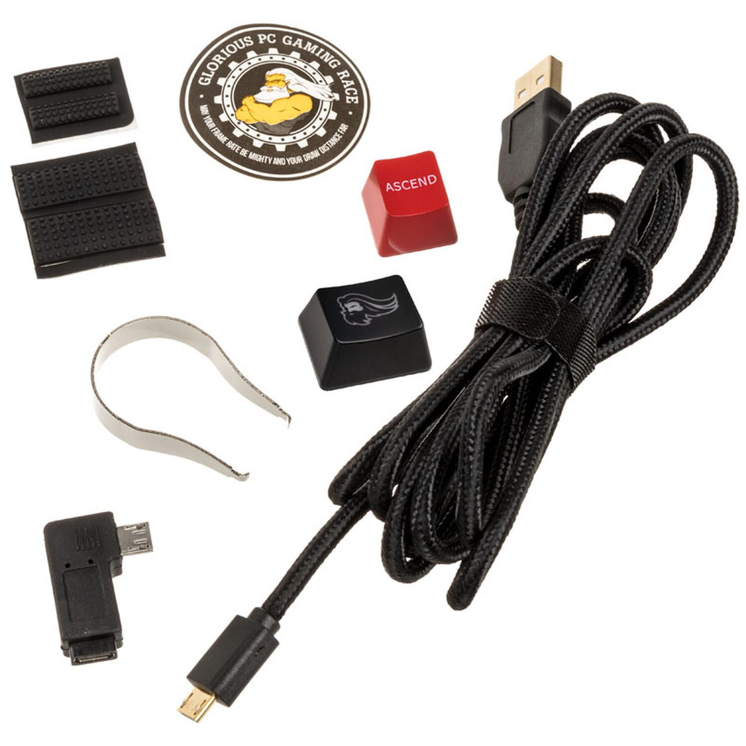 Glorious Barebone GMMK Compact, ANSI Layout, USB-C, RGB, Negru Cod Produs: GMMK-COMPACT-RGB [7]