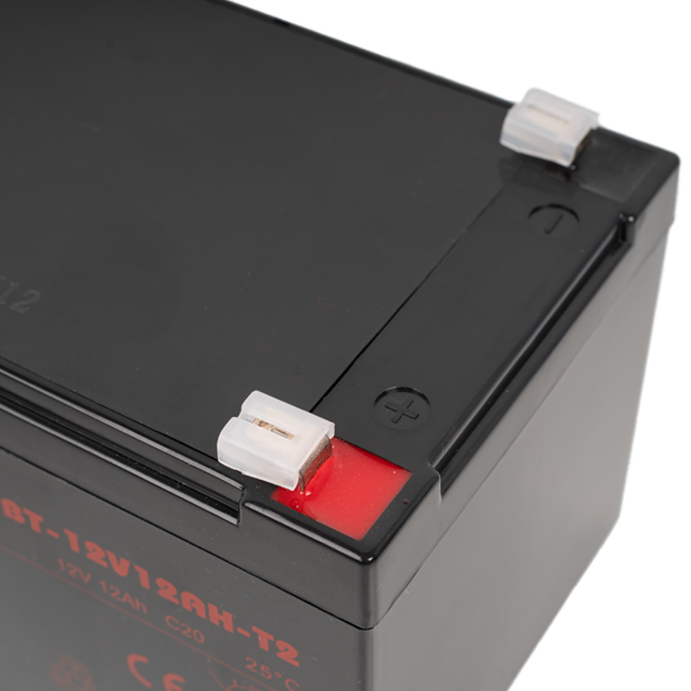 ACUMULATOR UPS SPACER 12V / 12Ah, dimensiuni: 152x99x96mm, inaltime+terminal: 101mm, terminal F2(T2), Cod Produs: SPBT-12V12AH-T2 [2]