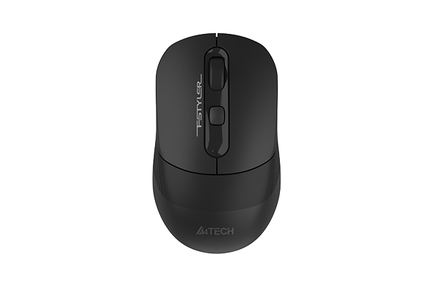 Electronice - MOUSE A4tech, PC sau NB, wireless, 2.4GHz + BT, optic, 2000 dpi, butoane/scroll 4/1, , negru, Fstyler Cod Produs: FB10C-BK