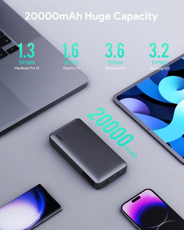 POWER BANK USB 20000MAH 30W/PB-Y42 AUKEY Cod Produs: PB-Y42 [1]