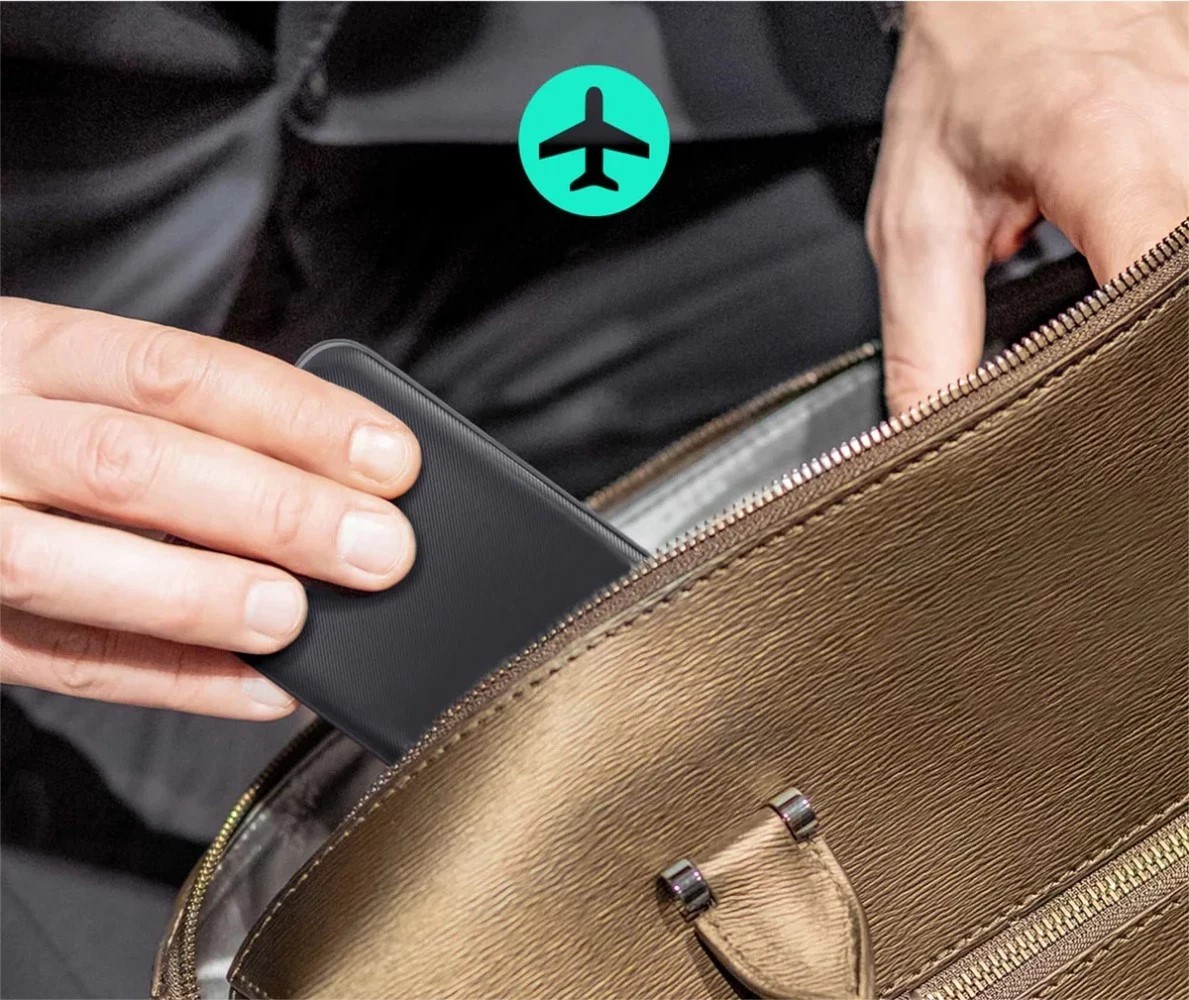 POWER BANK Aukey 20.000 mAh, 18W incarcare rapida 5-in-1, 1 x USB-C, 2 x USB-A, 1 x USB-Lighting, 1 x Micro-USB, 386g, negru, Cod Produs: EU001-LLTSN1018450C [2]