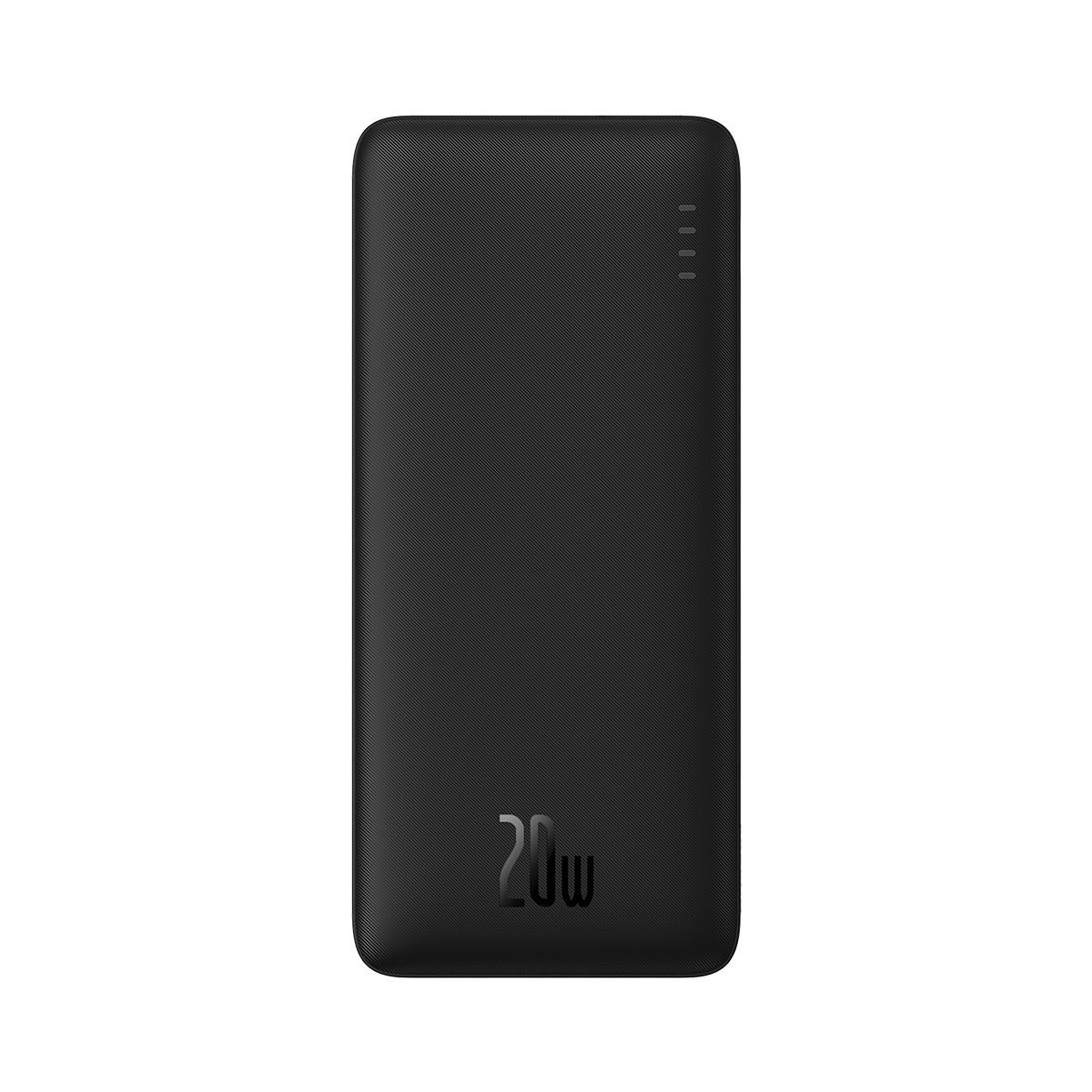 Power bank - POWER BANK Baseus Airpow, capacitate 30000mAh, 20W, 2 x USB Type-C, 1 x USB, total 5V/3A, include cablu USB la USB Type-C de 30 cm, negru, Cod Produs: PPQD090101