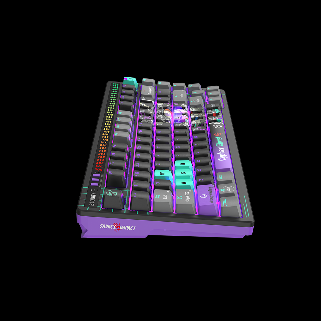 Tastatura gaming Bloody Cod Produs: AT75 Cypher Ghost [4]