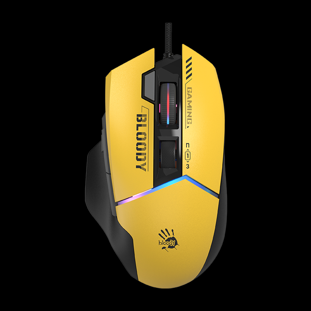 Electronice - Mouse A4Tech, gaming, Bloody Extra Fire RGB , USB Sports Lime, Cod Produs: W95Ultra Sports Lime