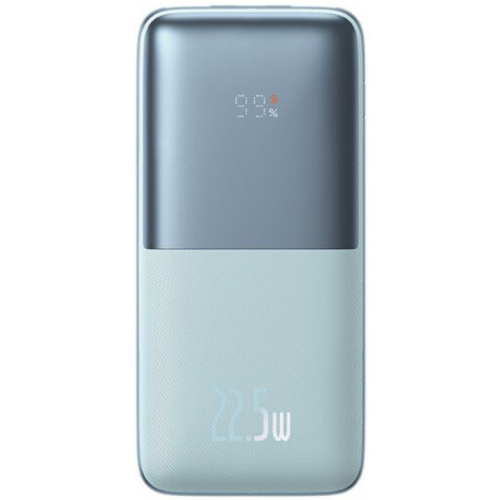 Power bank - POWER BANK Baseus Bipow Pro, 20000mAh, PD 22.5W, 2 x USB; 1 x USB Type-C, digital display pt. status baterie, include cablu USB la USB Type-C de 30 cm, albastru Cod Produs: PPBD030003