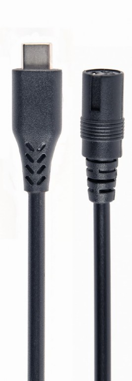 ALIMENTATOR Notebook Universal AC-DC, GEMBIRD, 60W - tensiuni 5V-20V DC la 4.5 A max, 1x USB-A + 1x USB Type-C, conectori M4/M5/M6/M7/M8/M12/M19/M20/M21/M28, cablu 1.5m, negru, Cod Produs: NPA-PD60-01 [3]